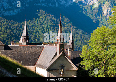 Frankreich, Isere, Saint-Pierre Entremont, Parc Naturel Regional De La Chartreuse (Chartreuse regionaler Naturpark), Kloster Stockfoto