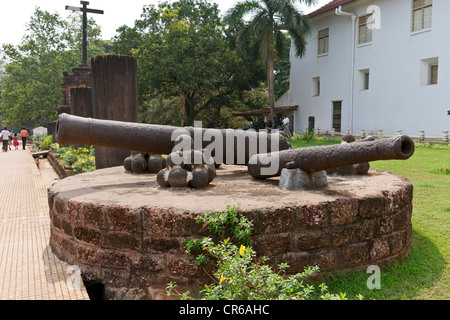 Se' Kathedrale Old Goa wiederhergestellt, indem die Archäologie Survey of India. Stockfoto