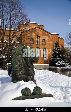 Die Hagia Sophia Church ist das zweite älteste Kirche in der bulgarischen Hauptstadt Sofia, aus dem 6. bis zum 14. Jahrhundert Stockfoto