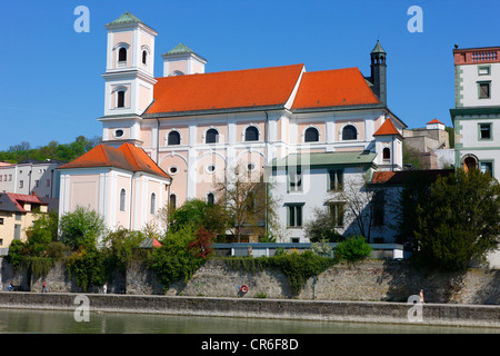 St. Michael Kirche, Passau, senken Sie Bayern, Bayern, Deutschland, Europa Stockfoto