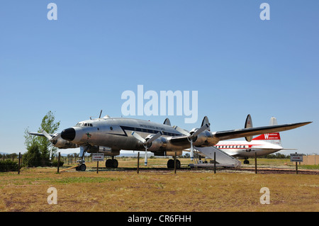 Lockheed Modell L-749 Konstellation im Planes of Fame Museum, Valle, Arizona, USA Stockfoto