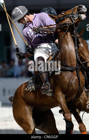 Cristobal Durrieu, Baltic Polo Events Polo Team, Airport Arena Polo Event 2010, München, Upper Bavaria, Bavaria, Germany, Europa Stockfoto