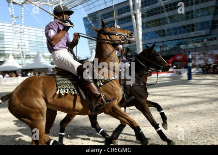 Cristobal Durrieu, Baltic Polo Events Polo Team, Airport Arena Polo Event 2010, München, Upper Bavaria, Bavaria, Germany, Europa Stockfoto