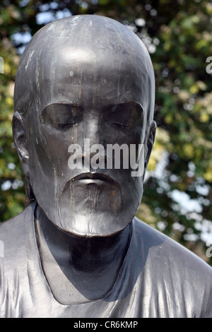 Jesus im Garten der Philosophie auf der Seite der Gellertberg, Ungarn eine Gruppe von acht Statuen Stockfoto