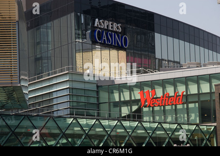 Stratford East London Olympia 2012 Bereich Stockfoto