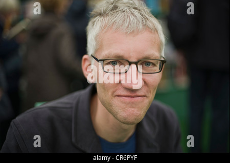 Tom Holland, englischer Schriftsteller, abgebildet auf der Telegraph Hay Festival 2012, Hay-on-Wye, Powys, Wales, UK Stockfoto