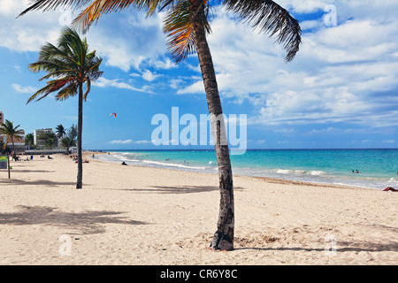 Ocean Park Beach, San Juan Puerto Rico Stockfoto