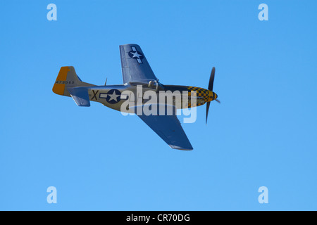 P-51 Mustang - amerikanische Jagdflugzeug Stockfoto