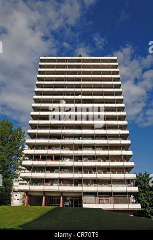 Moderne Wohn-Hochhaus, Römerstraße, Lahr, Baden-Württemberg, Deutschland, Europa Stockfoto