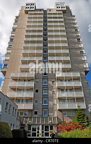 Moderne Wohn-Hochhaus, Römerstraße, Lahr, Baden-Württemberg, Deutschland, Europa Stockfoto