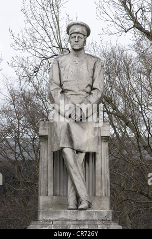 Moltke, Helmuth Karl von, 26.10.1800 - 24.4.1891, preussischer General, volle Länge, Statue, Berlin, Stockfoto