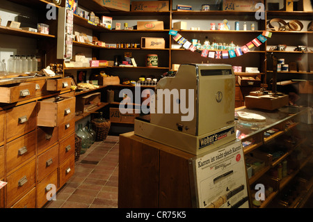 Chemiker aus den 1950er Jahren der 1950er Jahre Ausstellung 2010-2011, deutsche Salzmuseum, Suelfmeisterstrasse 1, Lüneburg, Niedersachsen Stockfoto