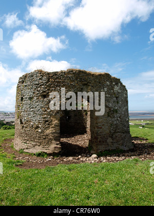 Torheit auf Hügel oberhalb Instow, Devon, UK Stockfoto