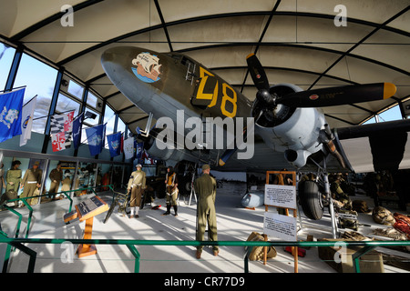 Frankreich, Manche, Sainte Mere Eglise, Airborne Museum Stockfoto