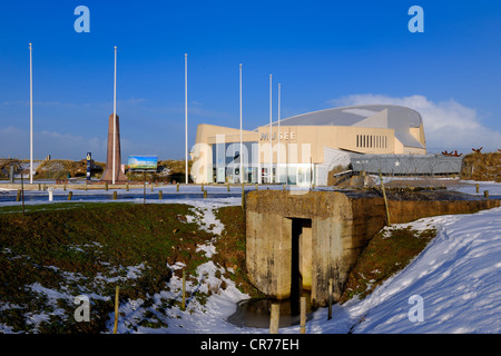 Frankreich, Manche, Cotentin, Sainte Marie du Mont, Museum von Utah Beach wo nahm legen die wichtigsten amerikanischen Landung des D-Day Stockfoto