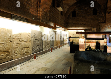 Zentral-Anatolien, Ankara, Anadolu Medeniyetleri Muzesi (Museum für Anatolische Zivilisationen), Türkei, Halle der hethitischen Stockfoto