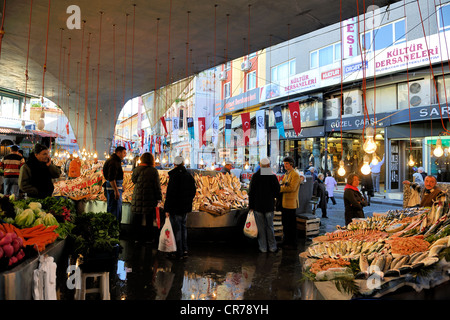 Türkei, Istanbul, Besiktas Bezirk, der neue Fischmarkt von GAD weltweite Architekturentwicklung Stockfoto