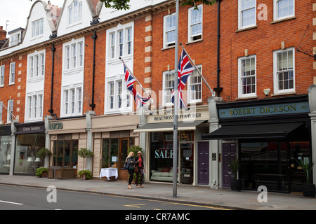 Fulham Road SW10 - London-UK Stockfoto