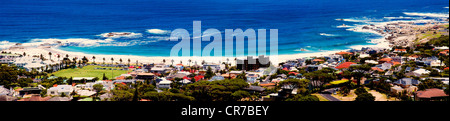 Strand von Camps Bay, Kapstadt, Südafrika Stockfoto