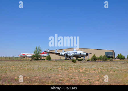 Lockheed Modell L-749 Konstellation im Planes of Fame Museum, Valle, Arizona, USA Stockfoto