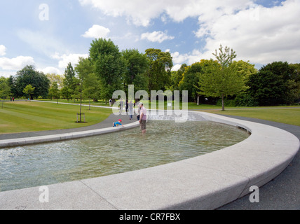 Diana, Princess of Wales Memorial Fountain, Kensington Gardens, London Stockfoto