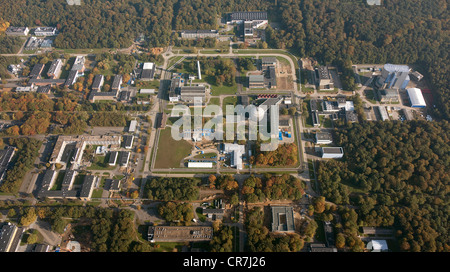 Luftaufnahme, Kernforschungszentrum Jülich, Rheinland, Nordrhein-Westfalen, Deutschland, Europa Stockfoto