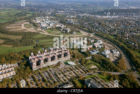 Luftaufnahme, Universitaetsklinikum Aachen, Universitätsklinikums Aachen, Nordrhein-Westfalen, Deutschland, Europa Stockfoto