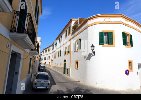 Spanien, Balearen, Ibiza, Ibiza Altstadt (UNESCO-Website), Dalt Vila Stockfoto