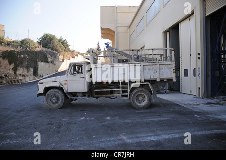 Industrielle LKW abholen. Stockfoto