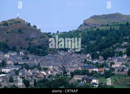 Frankreich-massiv cential Stockfoto