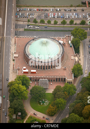 Luftaufnahme, Tonhalle Concert Hall, Düsseldorf, Rheinland, Nordrhein-Westfalen, Deutschland, Europa Stockfoto