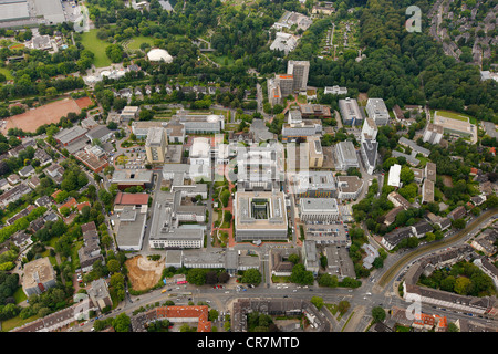 Luftaufnahme, Universitaetsklinikum Essen, Universitätsklinikum Essen, Diamand-Straße, Essen, Ruhrgebiet Stockfoto