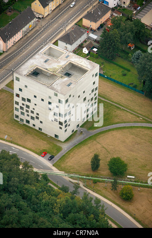 Luftaufnahme, Zollverein School of Management und Design, Weltkulturerbe, Essen, Ruhrgebiet, Nordrhein-Westfalen Stockfoto