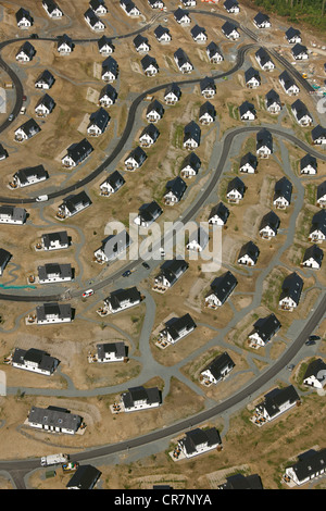 Luftaufnahme, Suerenberg Bau Website, Ferienunterkunft, Erholungsgebiet, Winterberg, Sauerland, Nordrhein-Westfalen Stockfoto