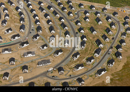 Luftaufnahme, Suerenberg Bau Website, Ferienunterkunft, Erholungsgebiet, Winterberg, Sauerland, Nordrhein-Westfalen Stockfoto