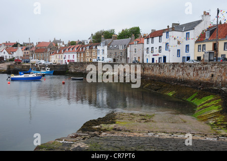 Der Hafen in der Fife Fischerei Hafen von St Monans Stockfoto