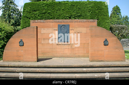 Dowding Memorial Moffat Dumfries and Galloway, Schottland Stockfoto