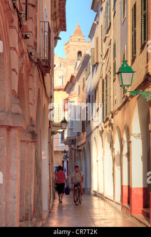 Spanien, Balearen, Menorca, Ciutadella, Altstadt Stockfoto