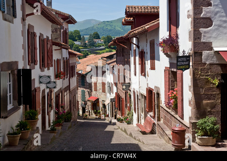 Frankreich, Pyrenees Atlantiques, St. Jean Pied de Port Stockfoto