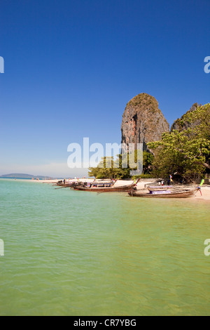 Thailand, Provinz Krabi Railay, Hut Phra Nang Beach Stockfoto