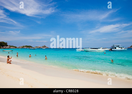 Thailand, Provinz Krabi, National Marine Park der Similan Inseln, Insel Nr. 8 Stockfoto