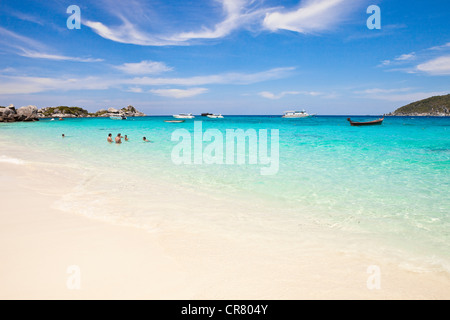 Thailand, nach Norden bis der Andamanküste, Similan Marine Nationalpark, Insel n ° 8 Stockfoto