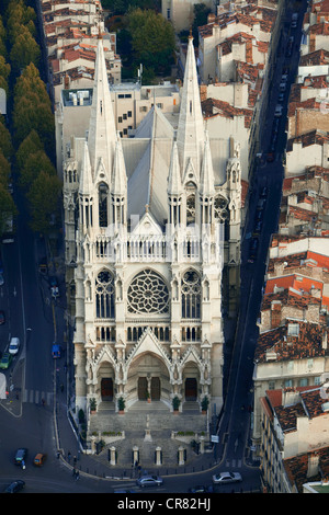 Frankreich, Bouches du Rhone, Marseille, Kulturhauptstadt Europas 2013, Canebiere, St Vincent de Paul Kirche auch genannt Eglise Stockfoto