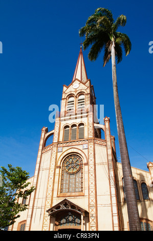 France, Martinique (Französische Antillen), Fort-de-France, Saint-Louis-Kathedrale Stockfoto