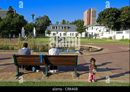 Südafrika, Western Cape, Cape Town, Unternehmens-Garten Stockfoto