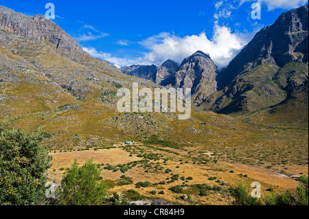 Südafrika, Western Cape, Route 62 ist eine touristische Route in Südafrika, das mäandert zwischen Kapstadt, Oudtshoorn, Garten Stockfoto