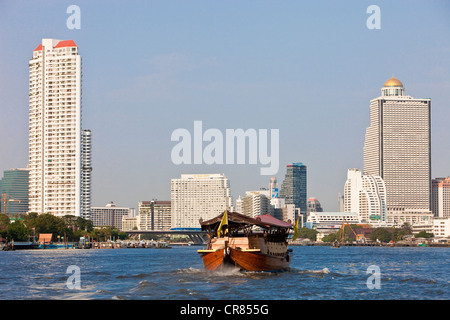 Thailand, Bangkok, Chao Praya Fluss Stockfoto