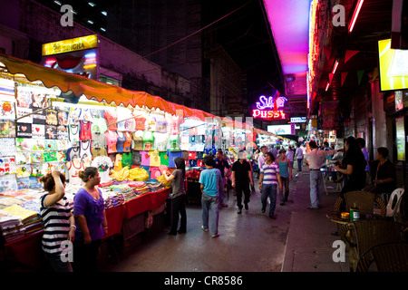 Thailand, Bangkok, der Patpong-Straße Stockfoto