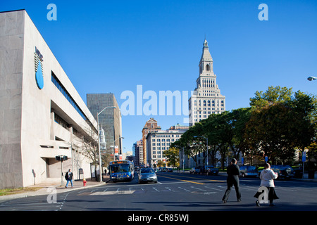 Vereinigte Staaten, New England, Connecticut, Hartford, Stadtzentrum Stockfoto