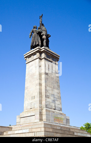 Russische Armee Denkmal in Sofia, Bulgarien Stockfoto